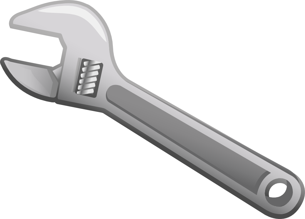 OnlineLabels Clip Art - Wrench