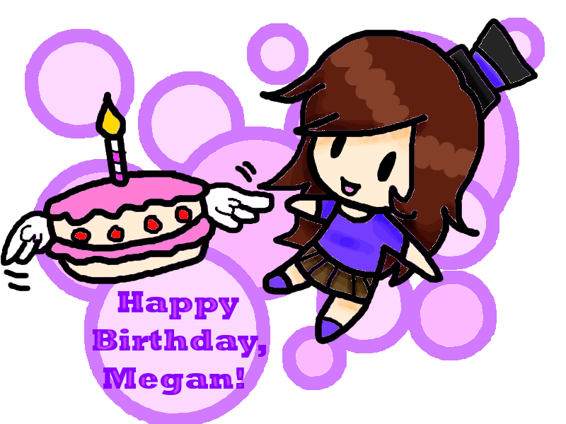 Gift: Happy Birthday, Megan! by BabyAbbieStar on deviantART