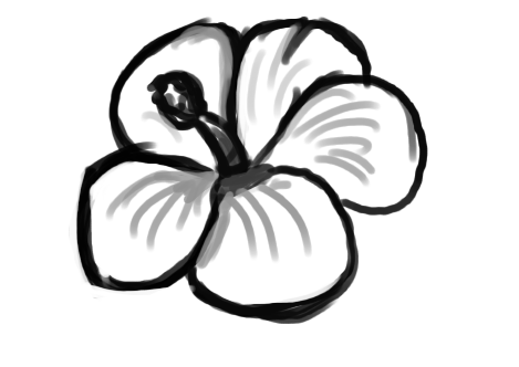 Hibiscus Flower Clip Art - ClipArt Best