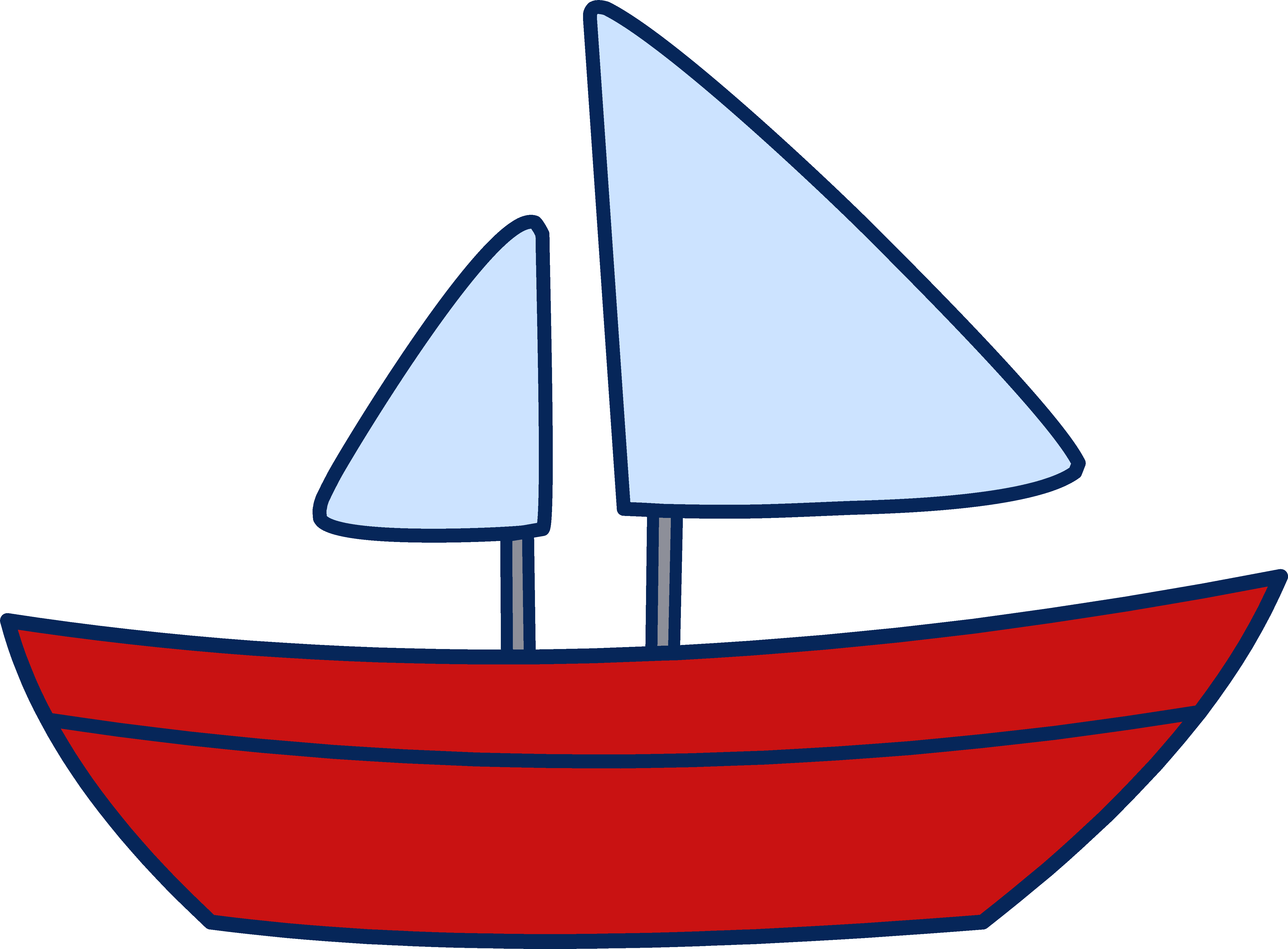 Sailboat Clip Art Simple | Clipart Panda - Free Clipart Images