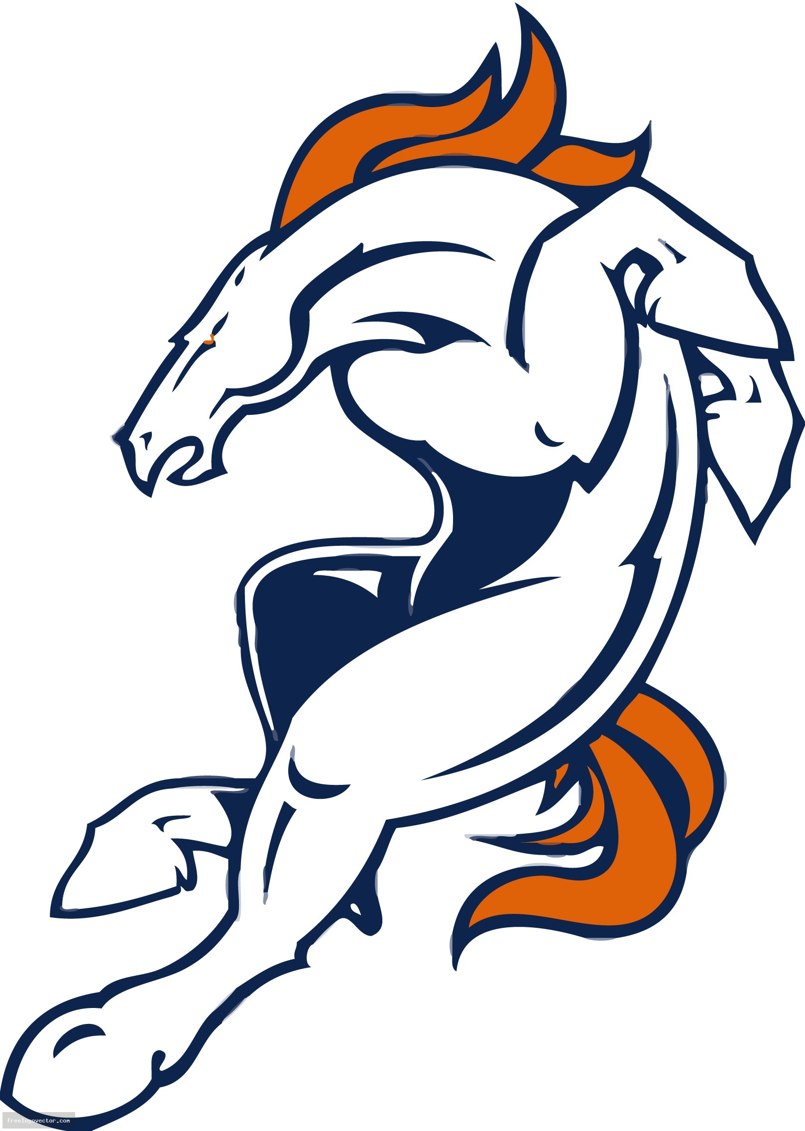 Images For > Broncos Mascot Drawings