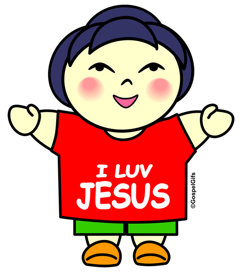 Christian Clip Art: Kids for Jesus Color Pictures: Yingli