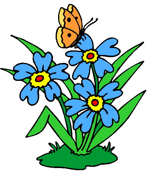 free cartoon flower clip art - photo #49