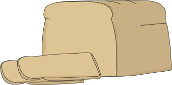 Sliced Bread Loaf Clip Art - Sliced Bread Loaf Image