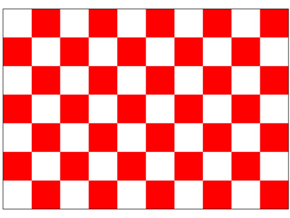 RED White Checkered County Flag 5ft X 3ft | eBay