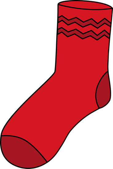 Red Sock Clip Art - Red Sock Image
