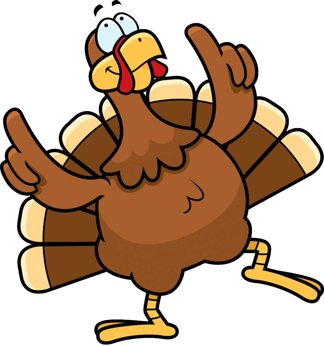 Pictures Of Animated Turkeys - ClipArt Best