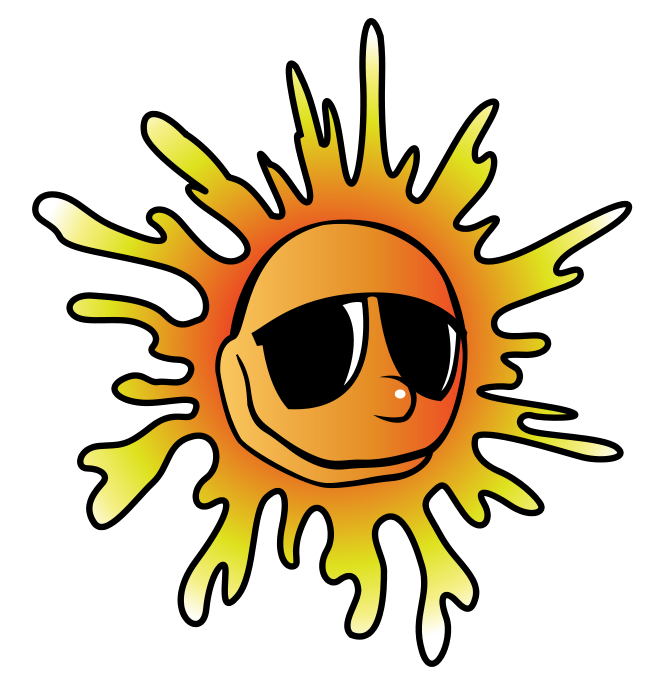 clipart hot summer day - photo #41