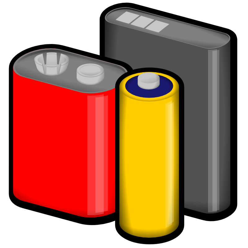 Clipart - batteries