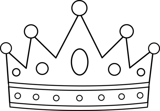 clipart crown outline - photo #30