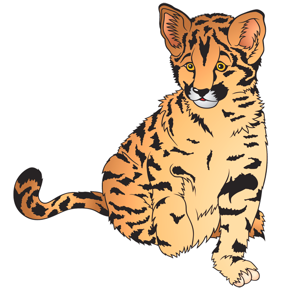 Baby Tiger Clip Art - ClipArt Best