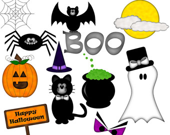 Popular items for ghost clipart on Etsy