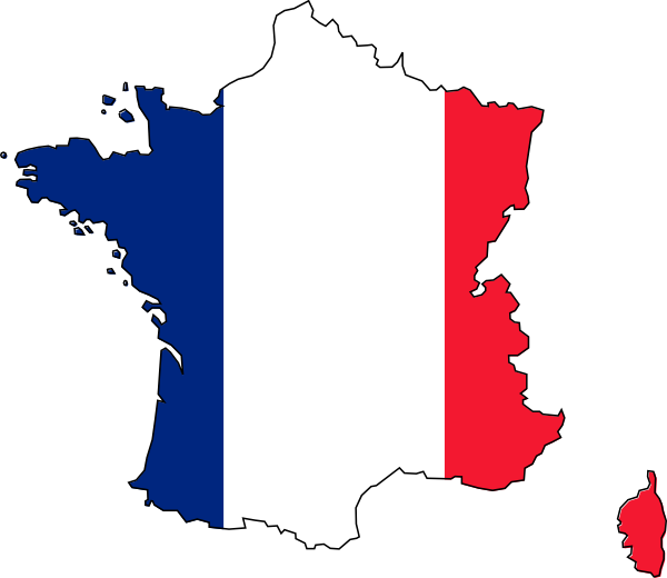 France Flag clip art - vector clip art online, royalty free ...