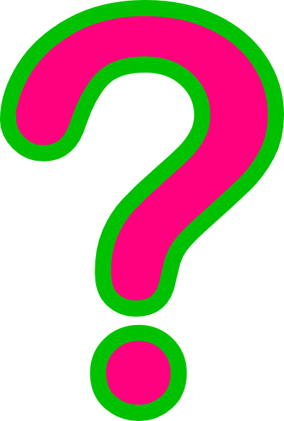 Pink Question Mark Clipart | Clipart Panda - Free Clipart Images