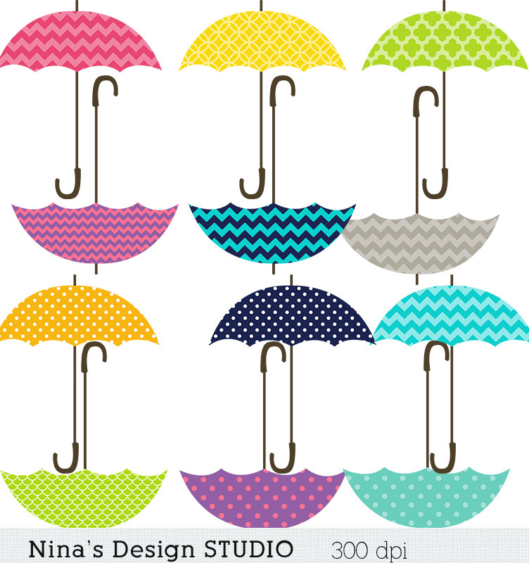 Cute Umbrella Clipart