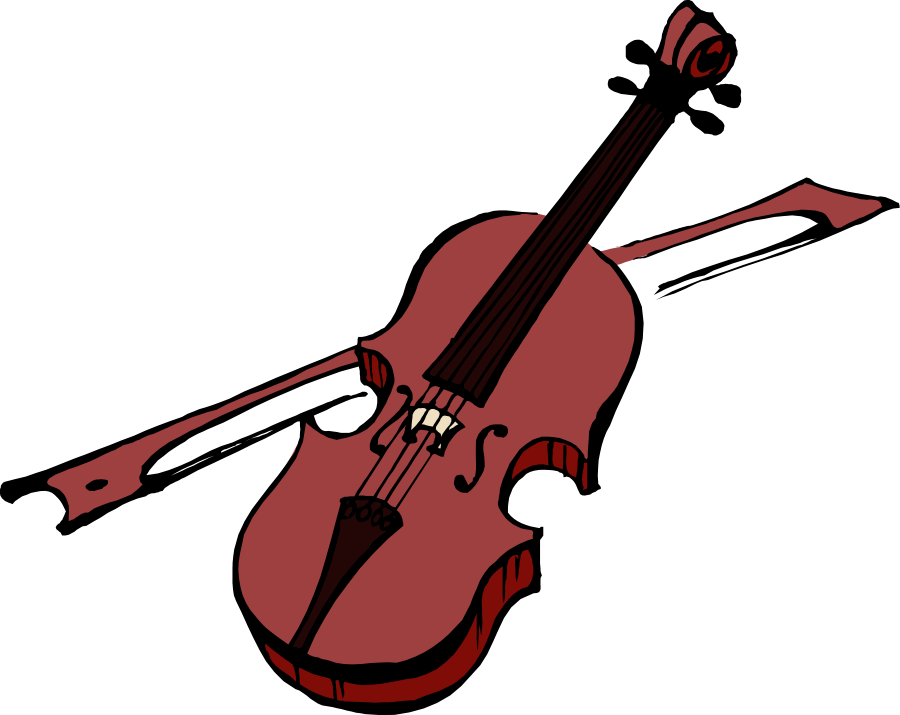 Violin 02 Clipart, vector clip art online, royalty free design ...