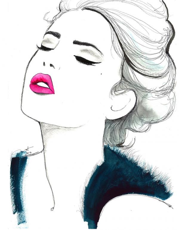 Fashion Illustrations by Jessica Durrant | it COLOSSAL