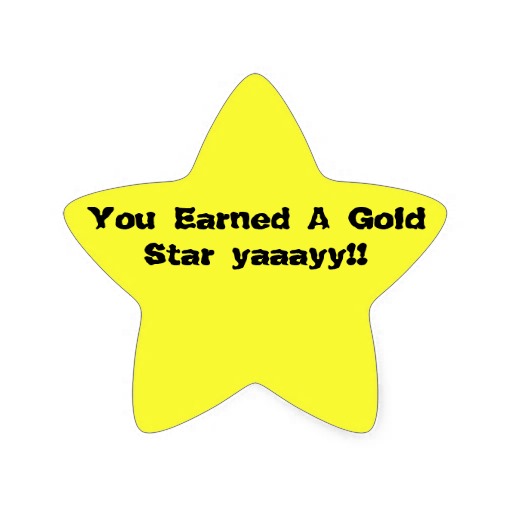 Furry Corner Official gold Stars Star Sticker | Zazzle