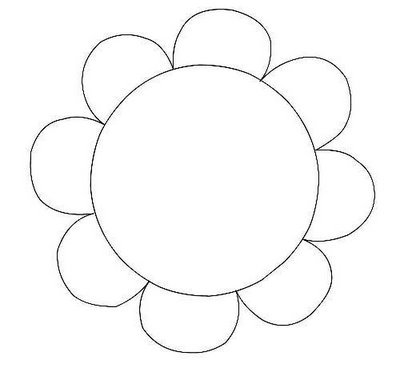 Flowers Images Outline - ClipArt Best