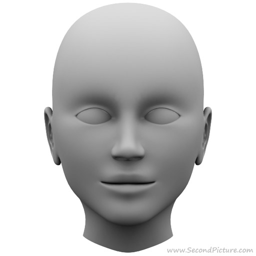 Modeling human head in 3DS MAX