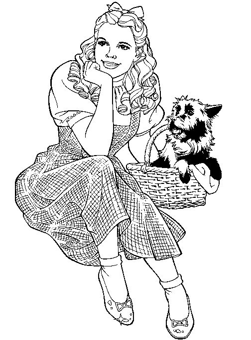 Wizard Of Oz Coloring Pages Wizard-of-oz-coloring-5 – Free ...