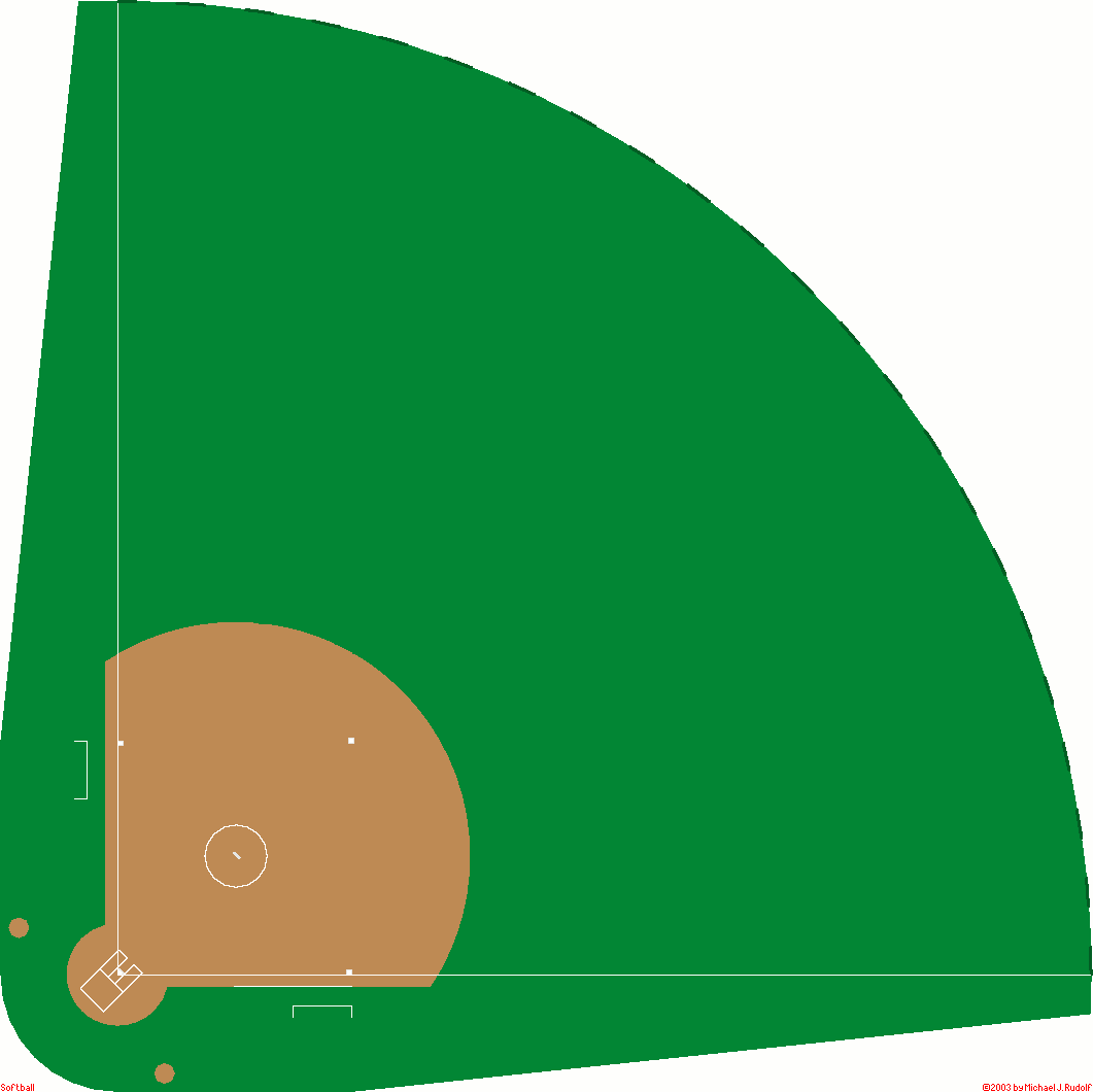 Softball Field Diagram - Cliparts.co