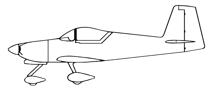 RV Aircraft Coloring Book for Paint Schemes - RV-6, RV-6A, RV-7 ...