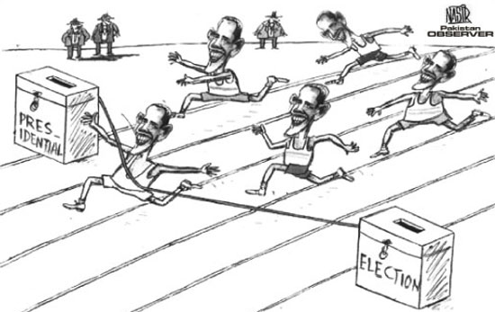 Pakistan Observer - Cartoon of the Day