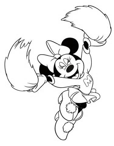 Hawaiian Minnie Mouse Coloring Page, Minnie Mouse, : Minnie Mouse ...