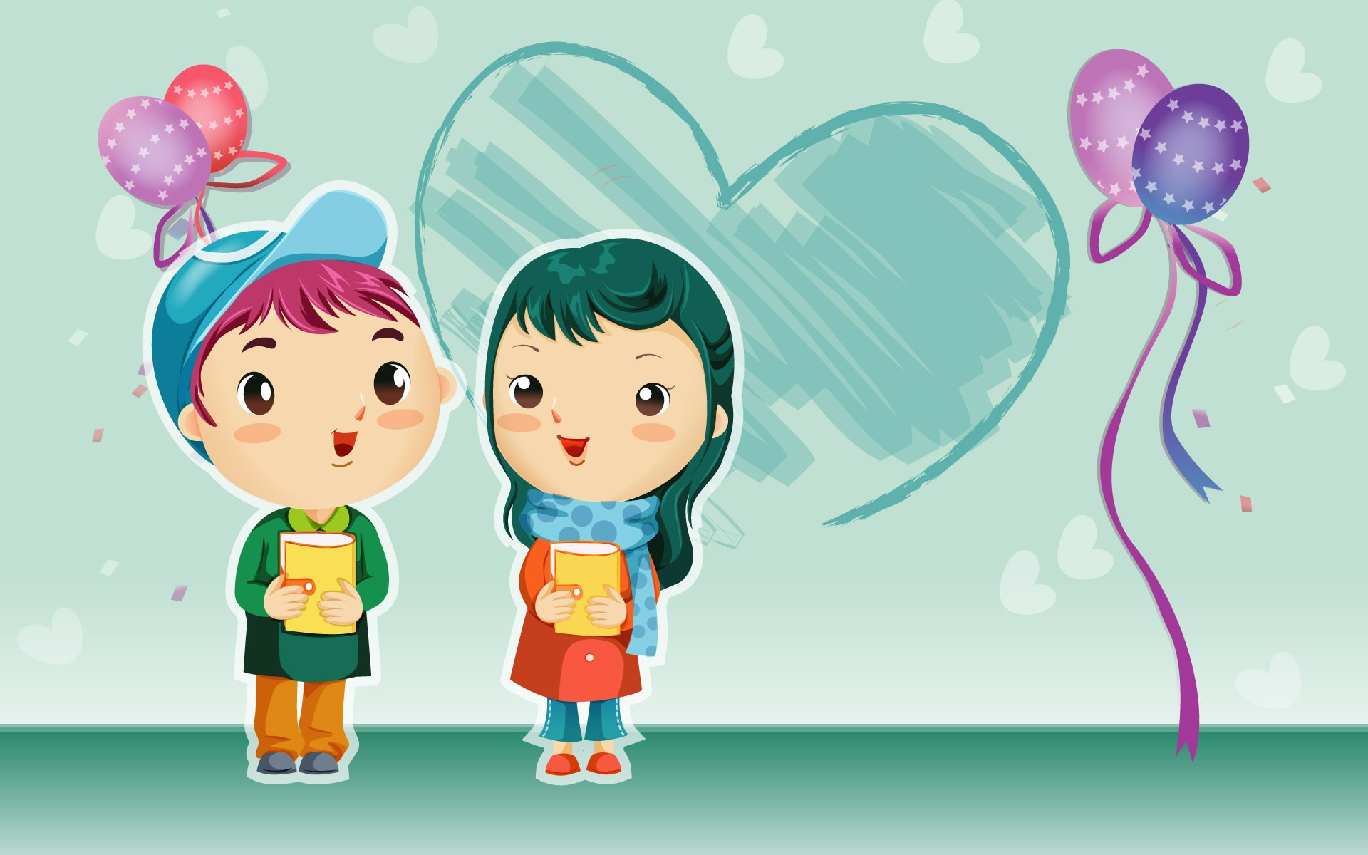 Cute cartoon couple - HD Wallpapers Image | HD Wallpapers Image
