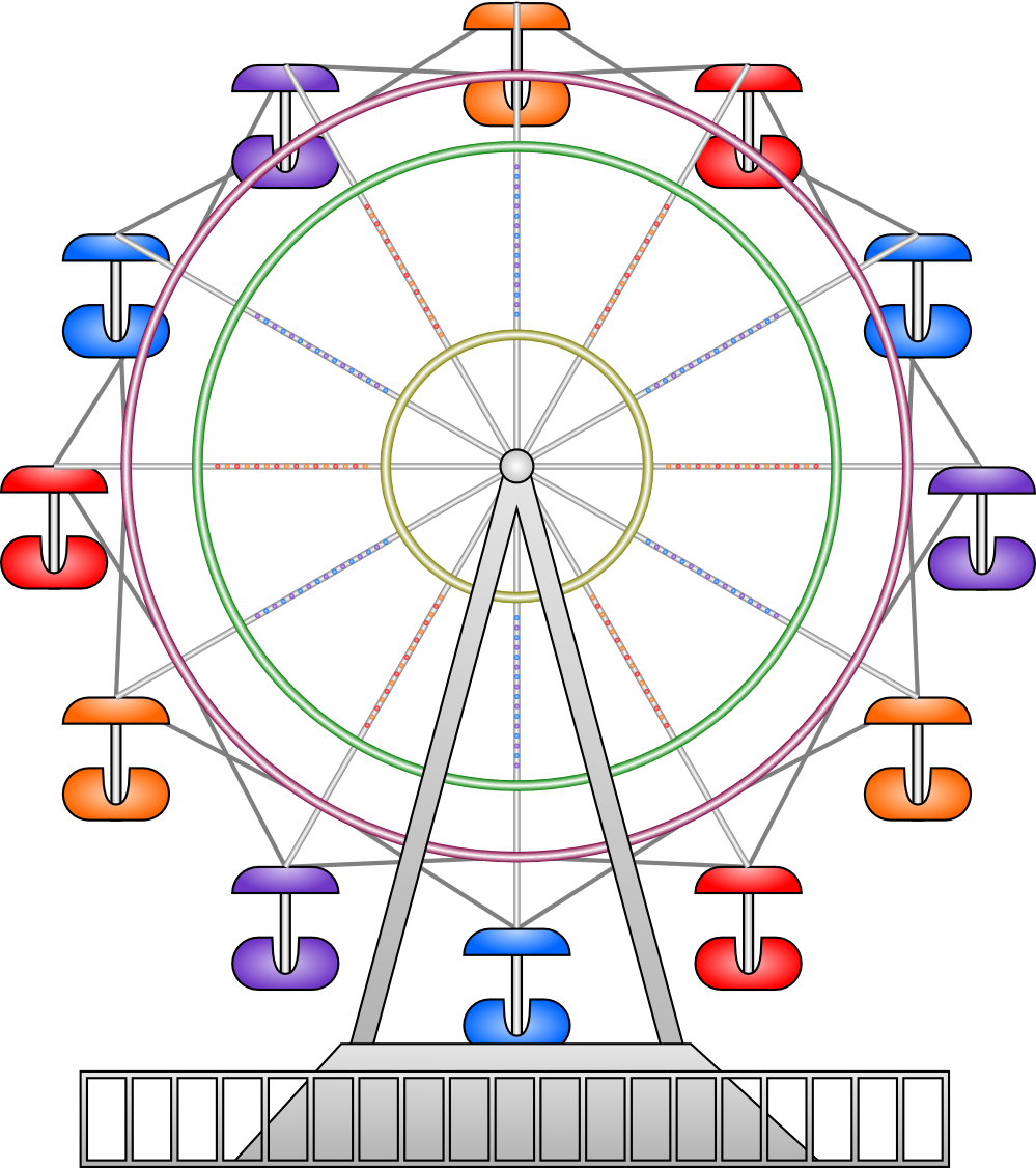 Free to Use & Public Domain Ferris Wheel Clip Art