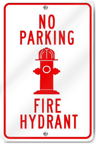 fire parking hydrant sign signs metal cliparts stencil shipping clipart signstoyou attribution forget link don library aluminum