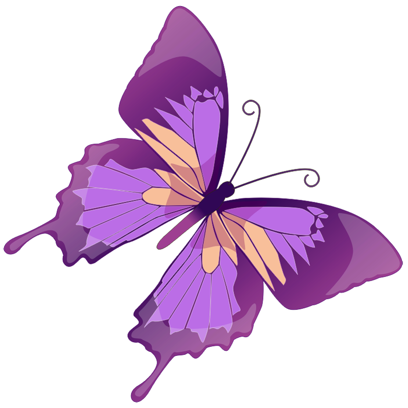 Transparent Purple Butterfly PNG Picture - ClipArt Best - ClipArt Best