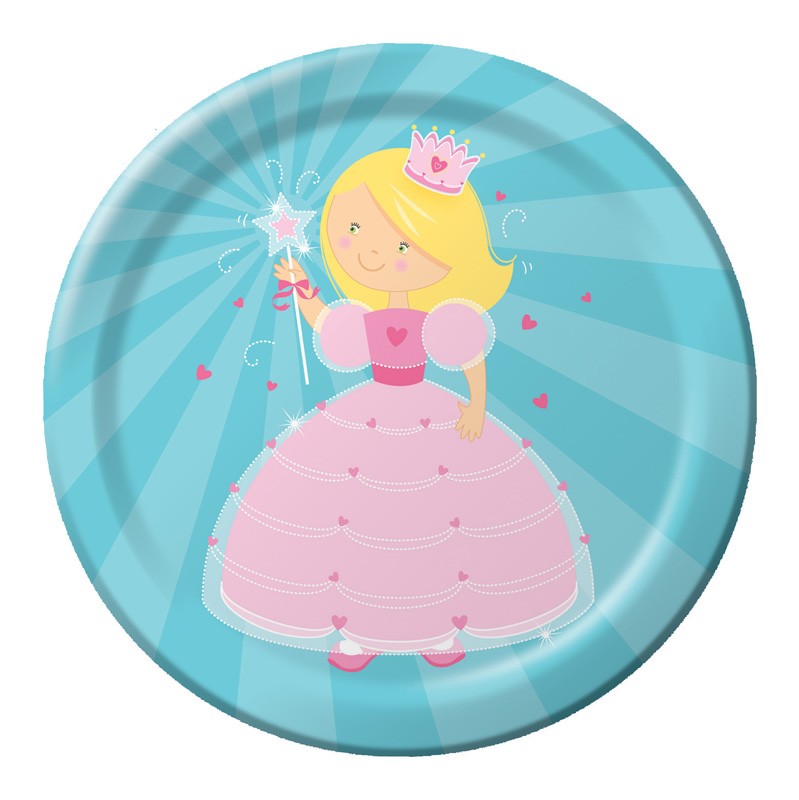 The Party Cupboard : Fairytale Princess Party Plates : Fairytale ...