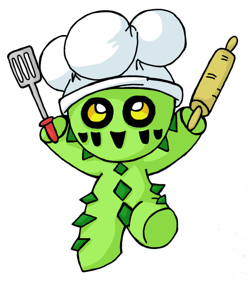 Chibi Cacturne Chef 2 by Twime777 on deviantART
