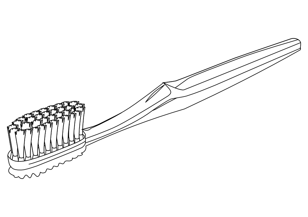 clipartist.net » Clip Art » food toothbrush toothbrush SVG