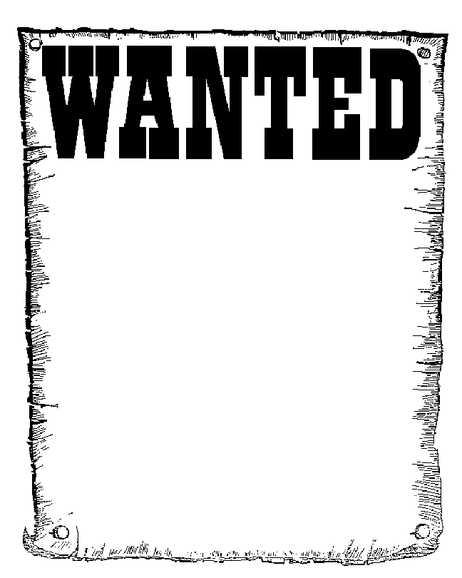 Wanted Poster Clip Art Wanted Poster Template | gameswallpaperhd ...