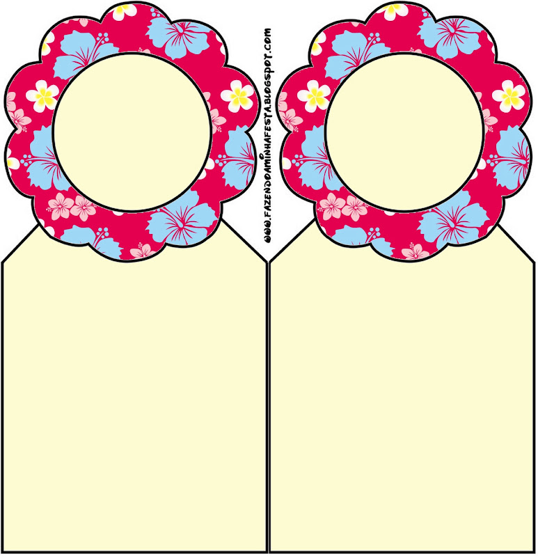 Hawaiian Party: Free Party Printables. | Oh My Fiesta! in english