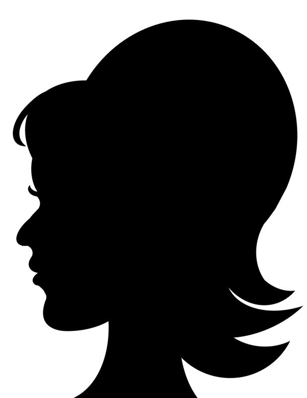 Woman Head Silhouette - Cliparts.co