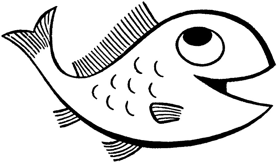 Pix For > Fish Coloring Pictures