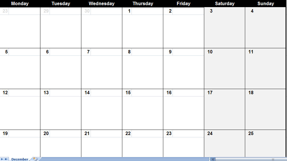 2011 february calendar template