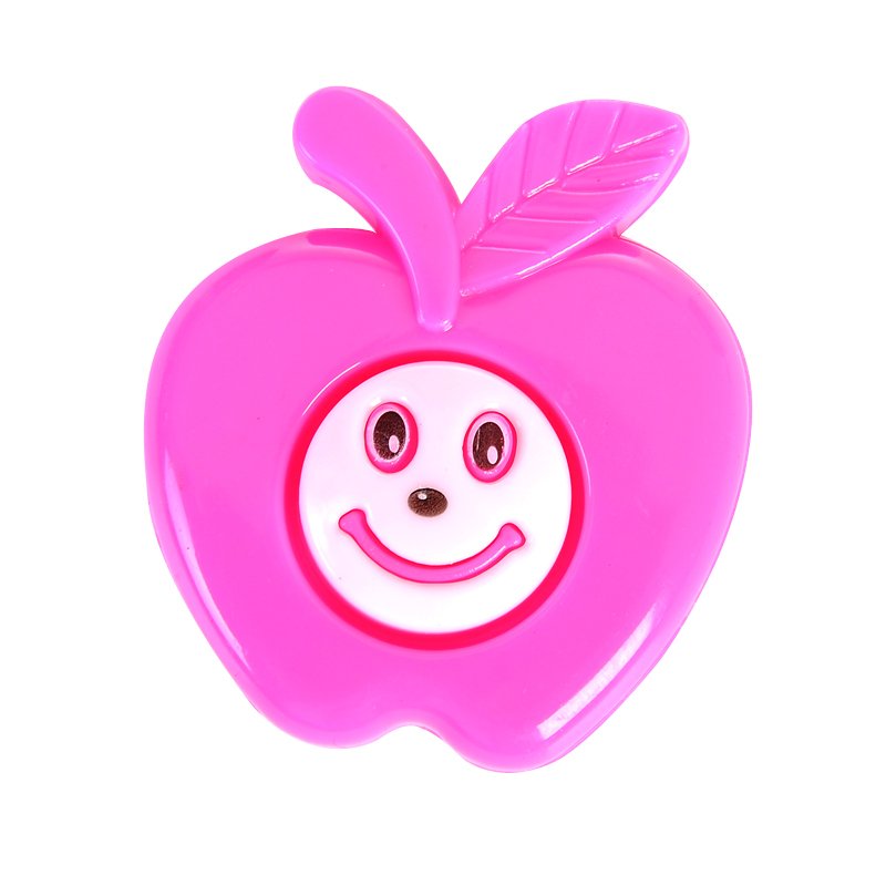 Apple smiling faces and colorful double hole pencil sharpener ...