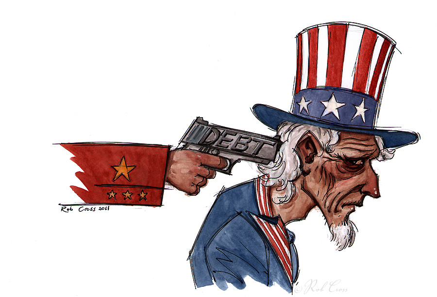 Uncle Sam's Debt by CrimsonMagpie on deviantART