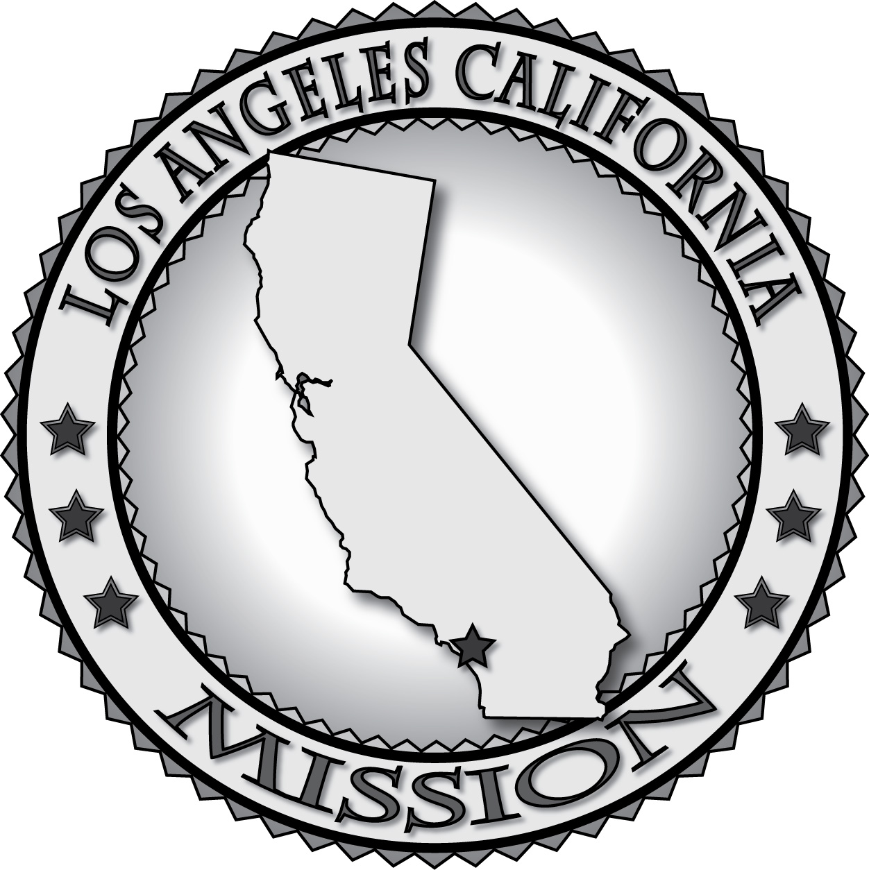 California – LDS Mission Medallions & Seals : My CTR Ring