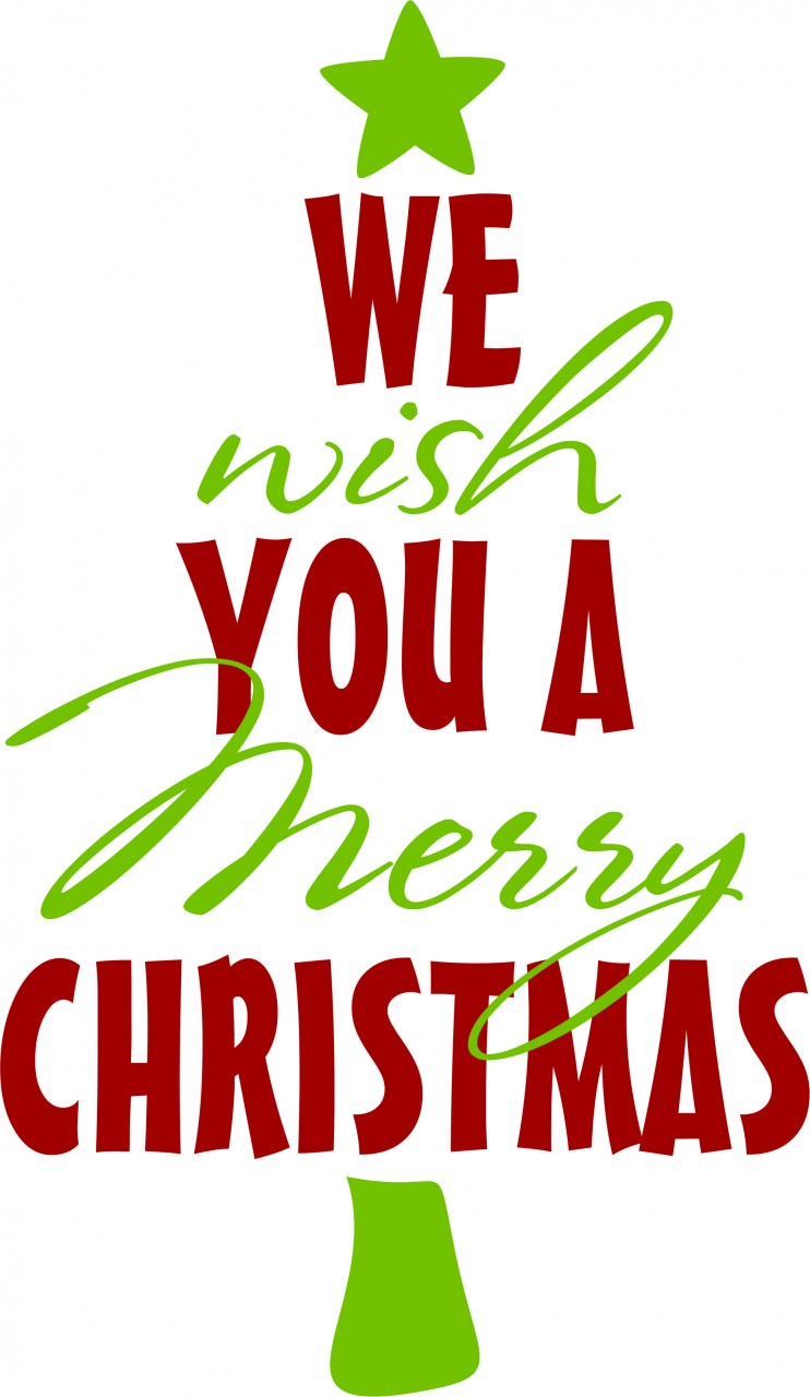 Merry Christmas Clip Art Words Cliparts.co