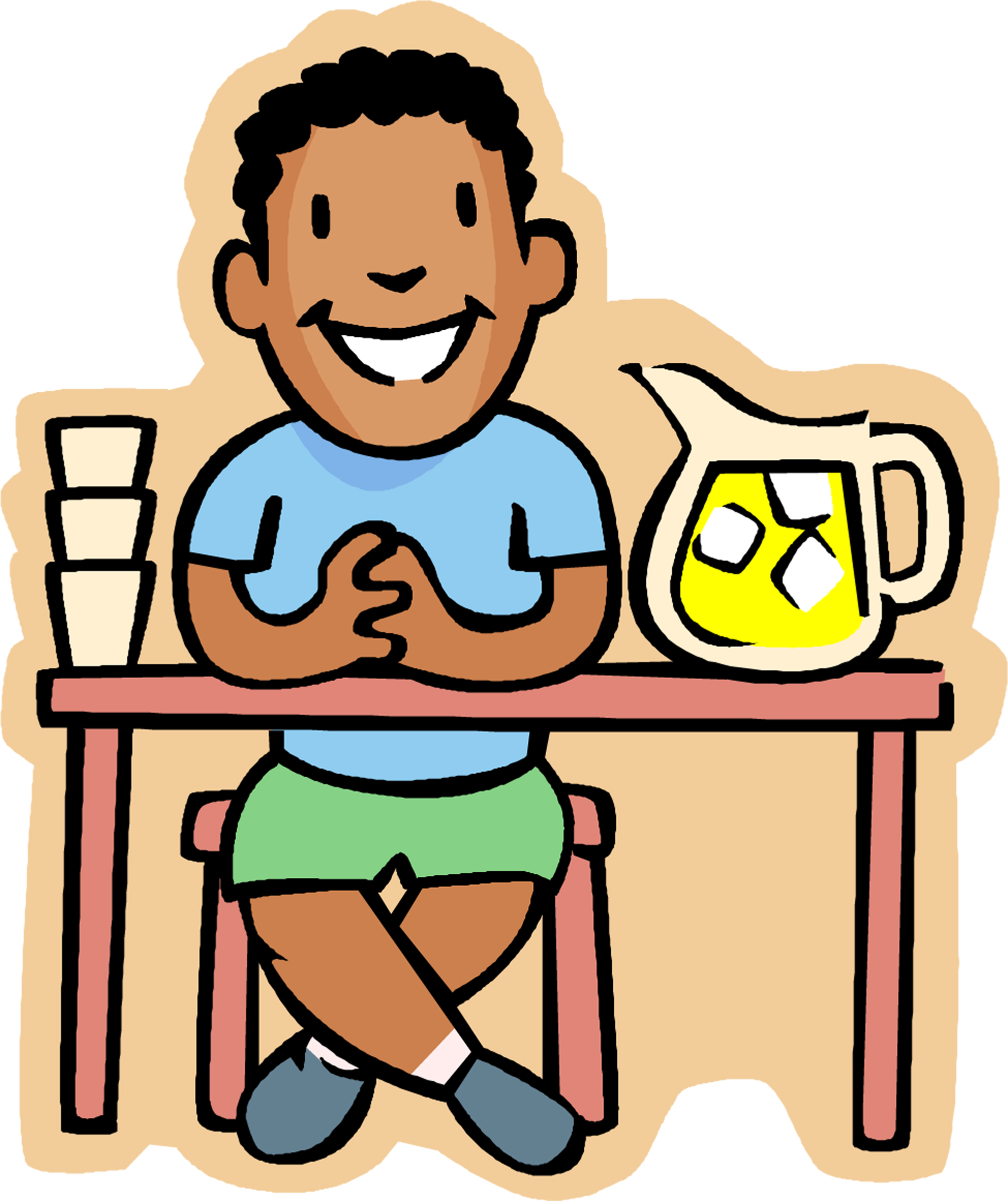 clipart lemonade stand - photo #7