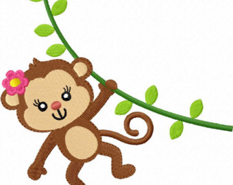 Popular items for girl monkey on Etsy