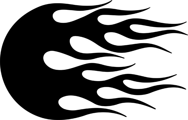 Flame Stencils Printable Cliparts.co