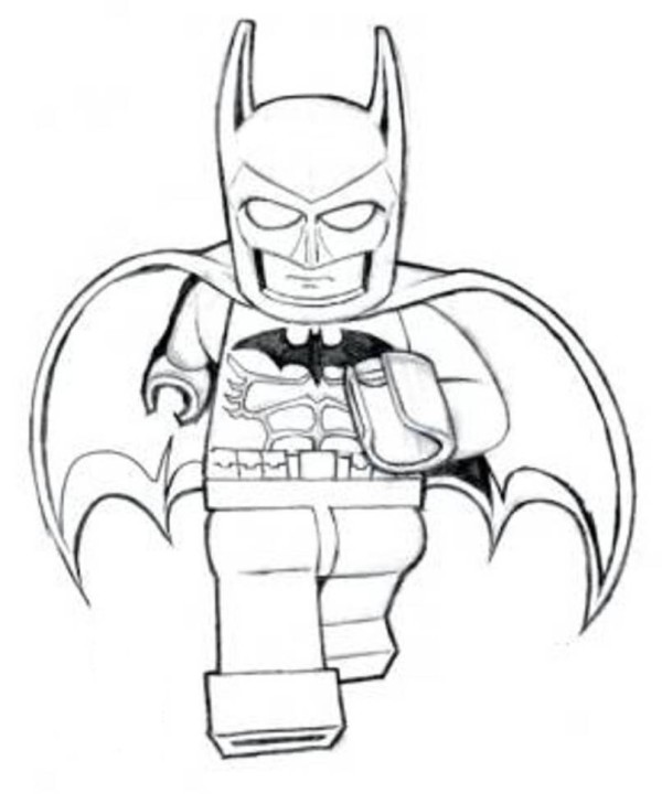 Lego Batman Coloring Pages - Batman Coloring Pages, Cartoon ...