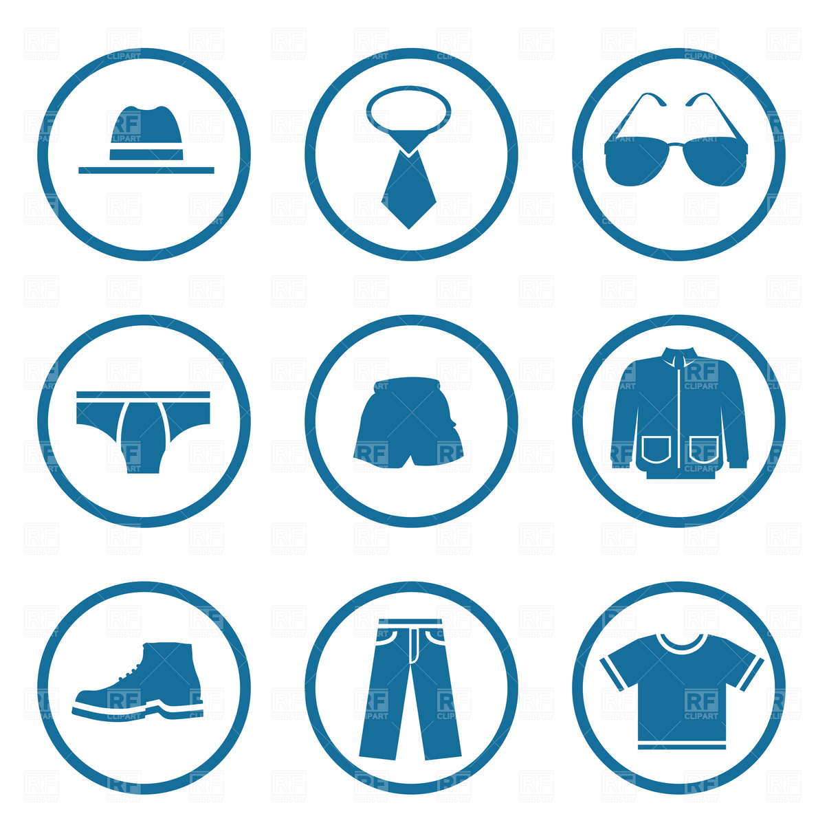 Trends For > Men Clothes Clipart